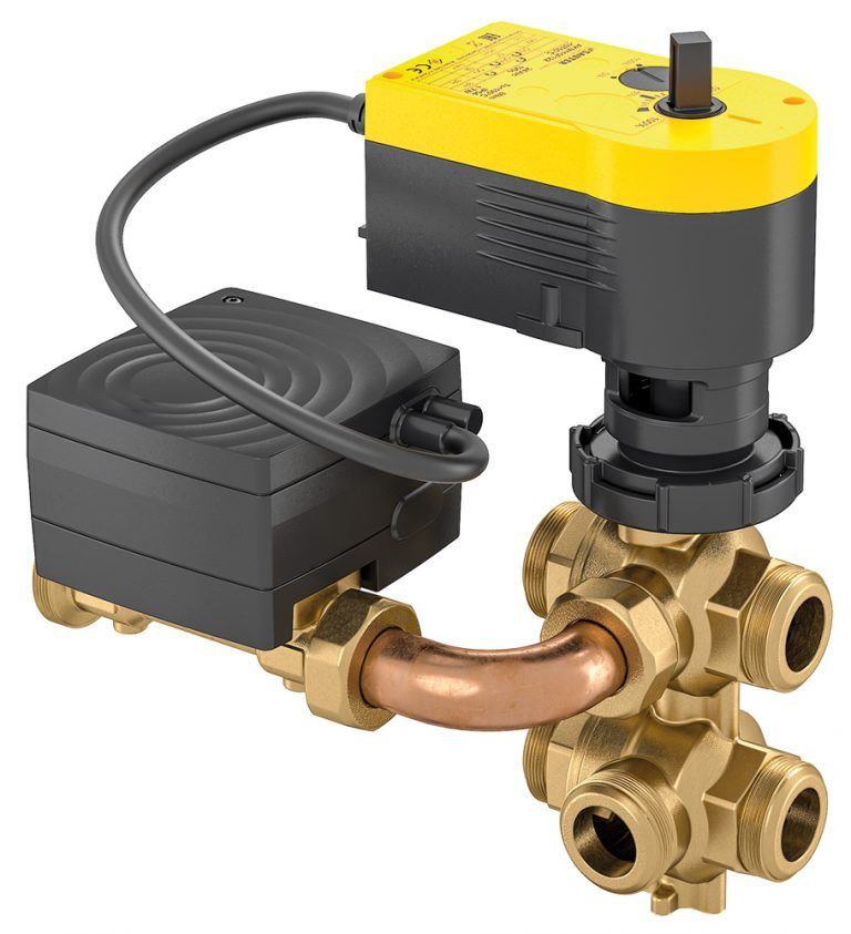 Dynamic flow control system with 6-way ball valve, eValveco