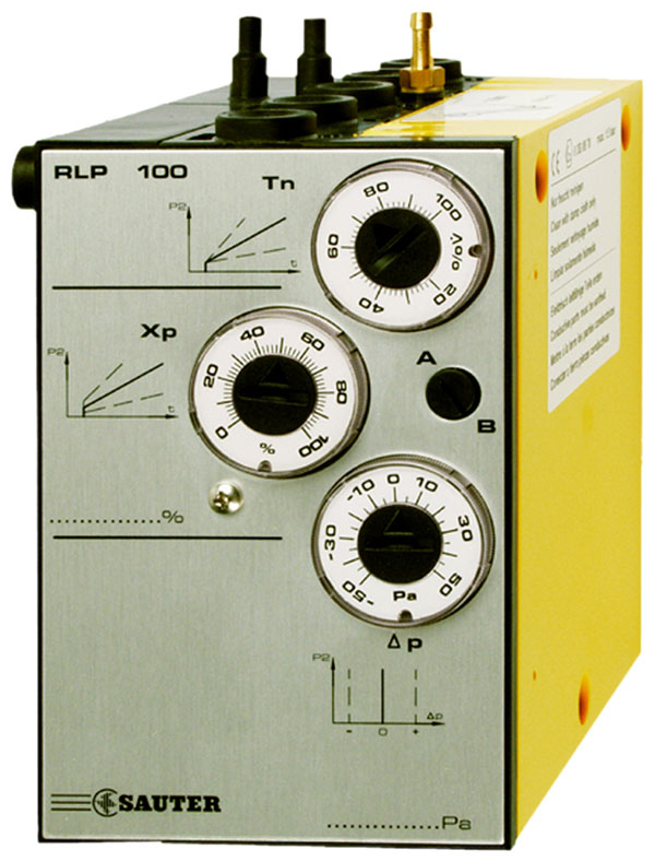 Pneumatic room-pressure controllers